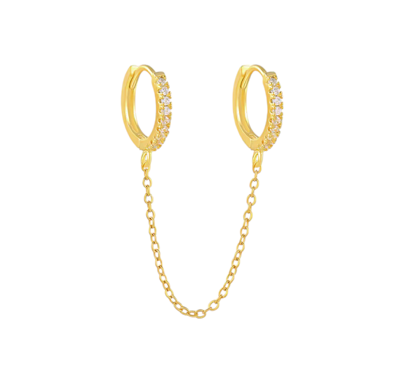 Double hoop chain