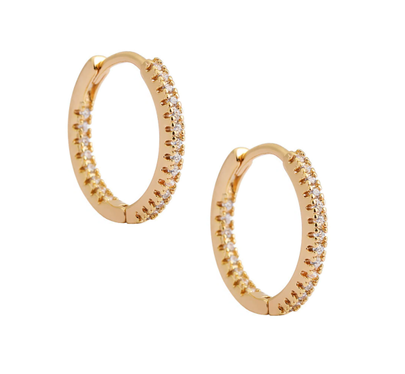 Infinity hoop white