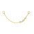 Zirconia connector chain