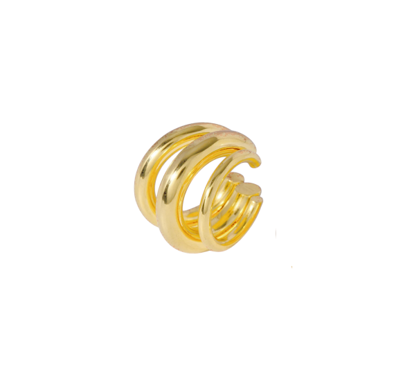 Triple ear cuff