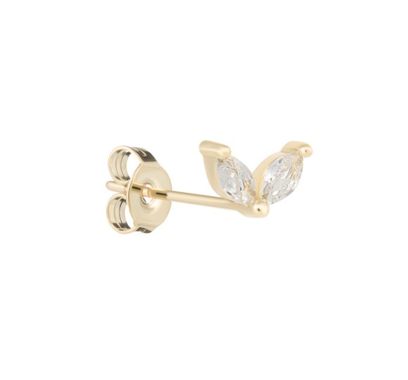 Palm stud white