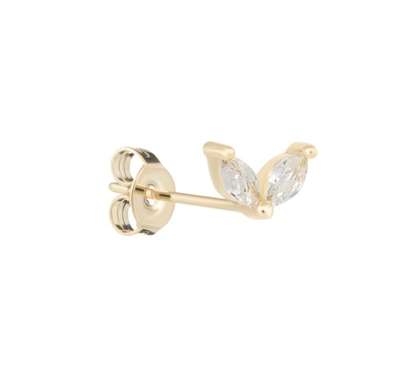 Palm stud white