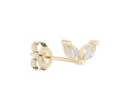 Palm stud white