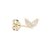 Palm stud white
