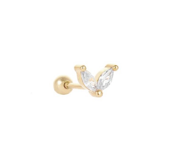 Leaf palm piercing