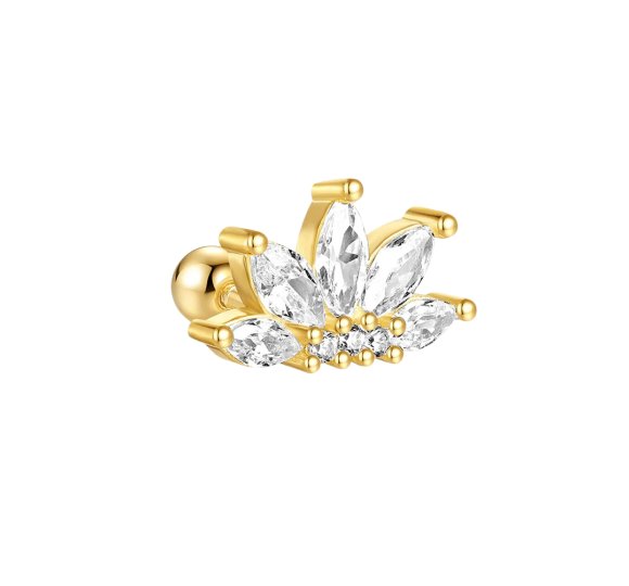 Water flower piercing