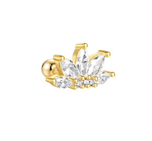 Water flower piercing