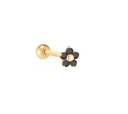 Black Flower piercing