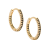 Infinity hoop black