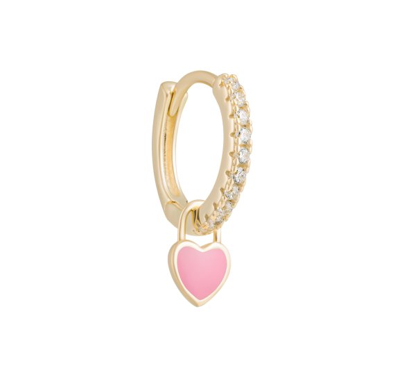 Heart candy pink