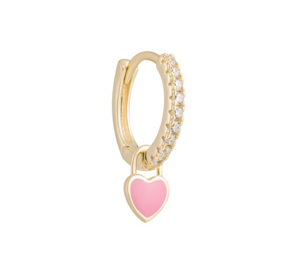Heart candy pink