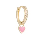 Heart candy pink