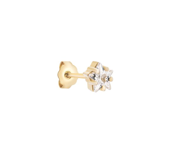 Crystal star stud S