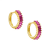 Miracle pink hoops