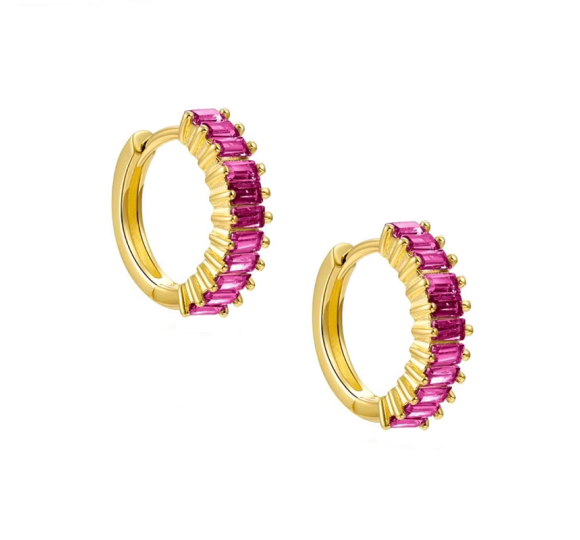 Miracle pink hoops
