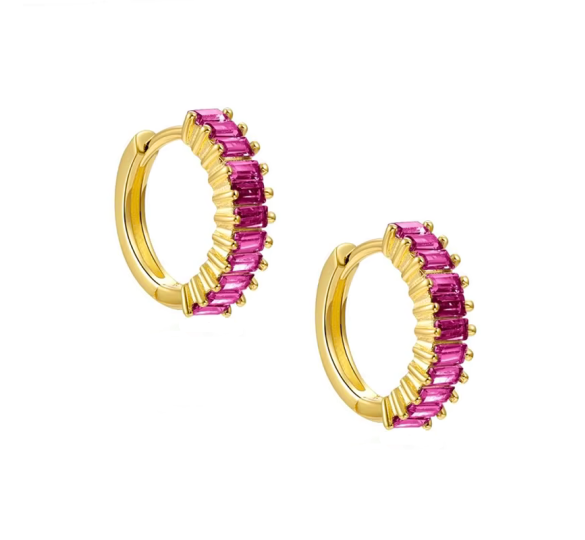 Miracle pink hoops
