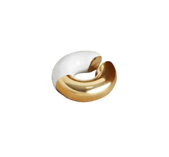 Nausznica big white cuff 