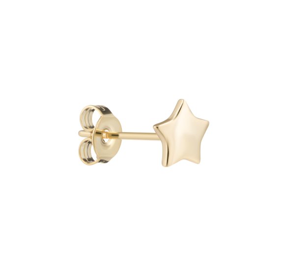 Tiny star stud L