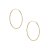 Hoop earrings L