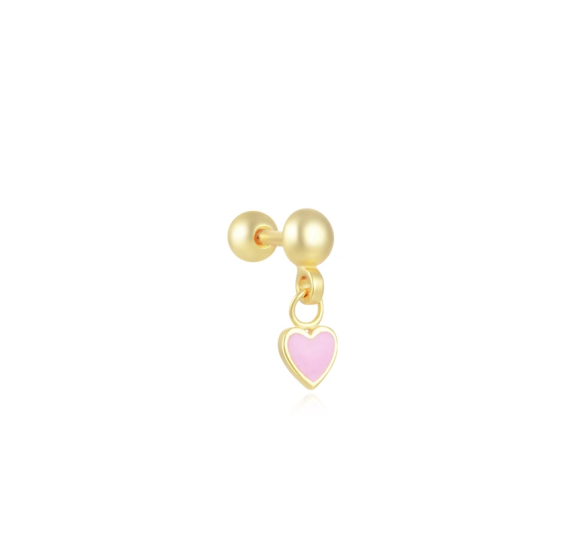 Pink heart hanging