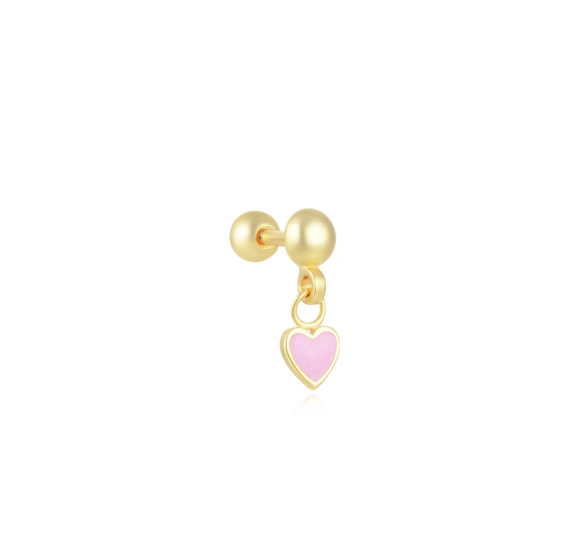 Pink heart hanging