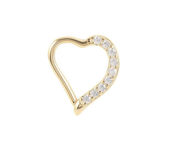 Heart piercing Left