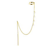 Chain cuff earring