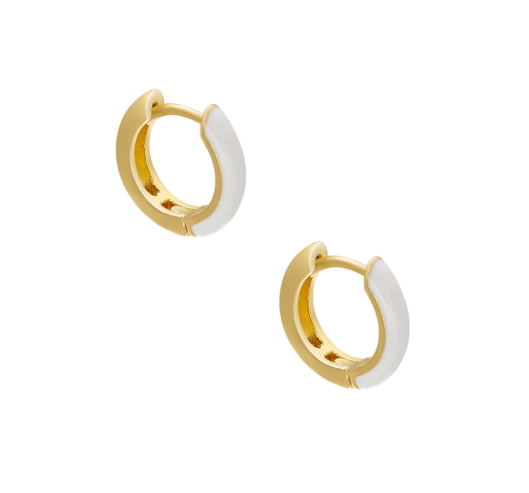 Hoop enamel white