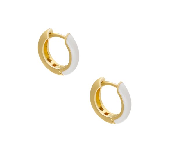 Hoop enamel white