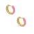 Hoop enamel pink
