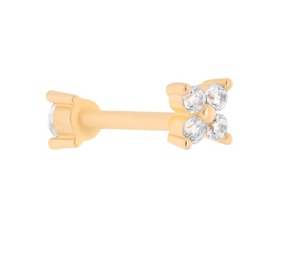 Reversible clover zircon piercing