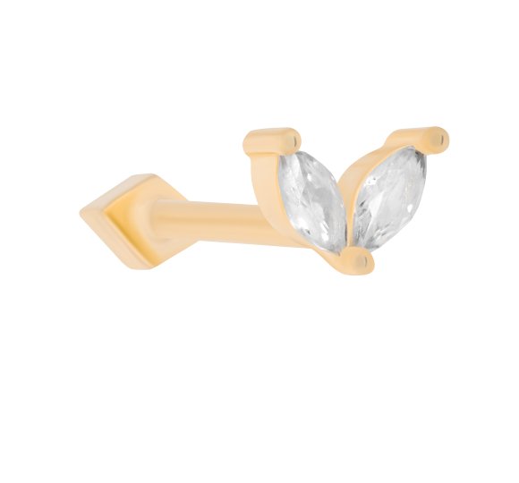 Reversible palm piercing