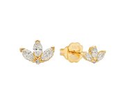 Marquise diamonds stud