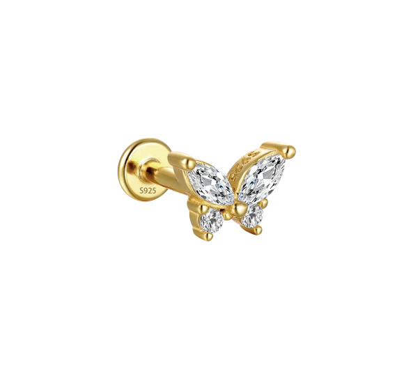 Butterfly labret