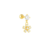 Piercing flower drop