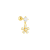 Piercing flower drop